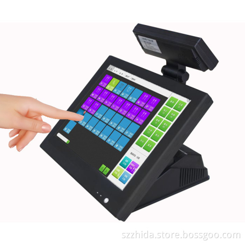 15" Fashionable Touch POS for Market, Resteraunt, Hotel. etc (PS-150D-5RB005X)